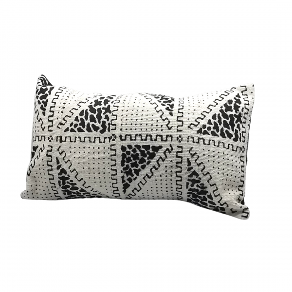 Housse bogolan blanc btri