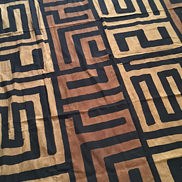 tapis bogolan motif Kuba
