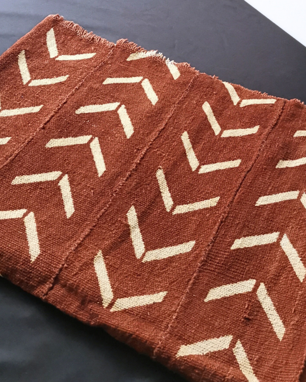 Tissu BOGOLAN marron