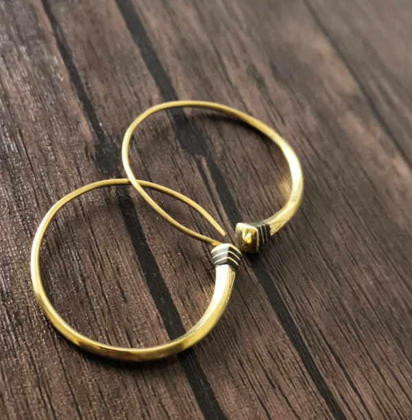 Créoles Touareg - Boucles d'oreilles