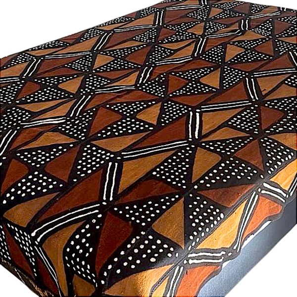 Tissu Bogolan marron - Large