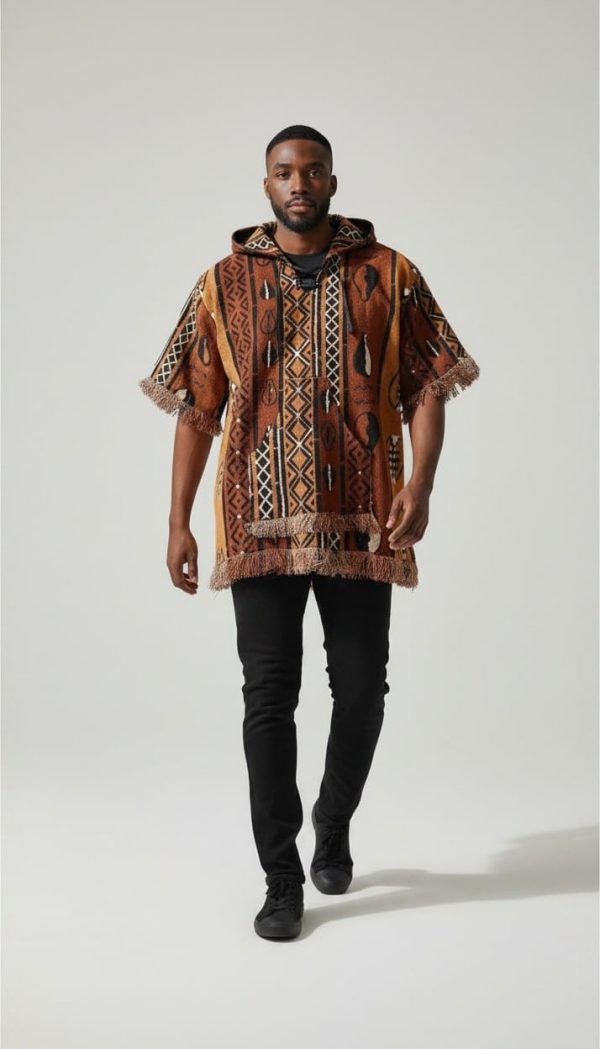 Pull capuche Bogolan / Unisexe