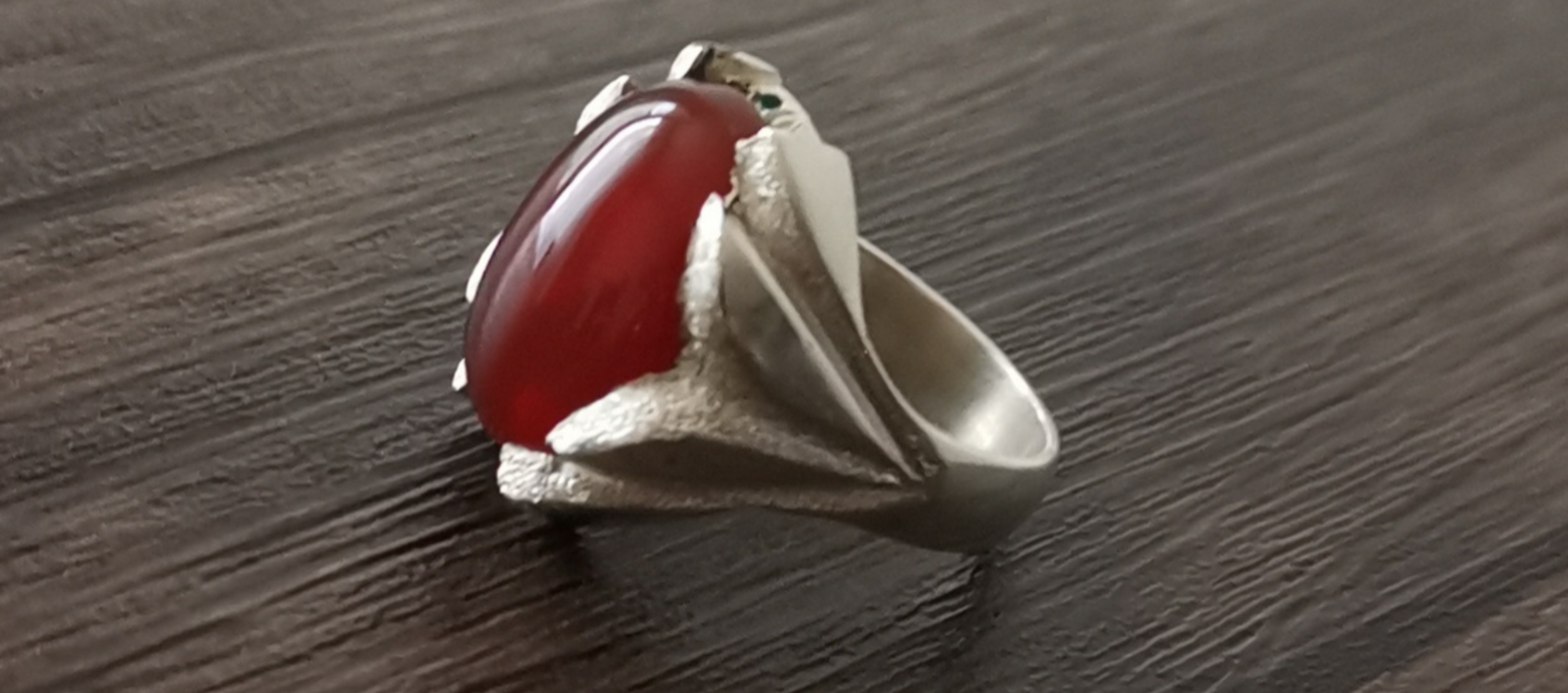 Bague argent fait-main